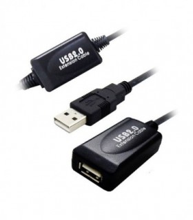 کابل افزایش طول مدار دار (اکتیو) USB 2.0 فرانت FN-U2CF100