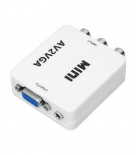 تبدیل AV به VGA وی نت V-COAV2VGAM