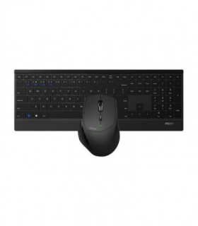 کیبورد و ماوس بی سیم رپو 9500M با حروف فارسی