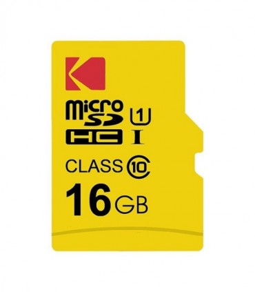 کارت حافظه microSDHC کداک UHS-l U1 کلاس 10 سرعت 85MBps ظرفیت 16 گیگابایت