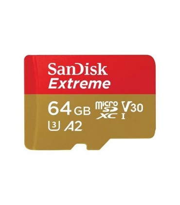 کارت حافظه microSDXC سن دیسک Extreme کلاس 3 سرعت 160MBps ظرفیت 64 گیگابایت
