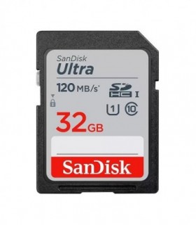 کارت حافظه SDHC سن دیسک Ultra کلاس 10 سرعت 120MBps ظرفیت 32 گیگابایت