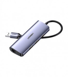 هاب 4 پورت USB 3.0 با پورت LAN یوگرین 60719 CM252