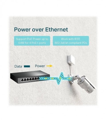 سوئیچ 8 پورت تی پی لینک TL-SG1008P