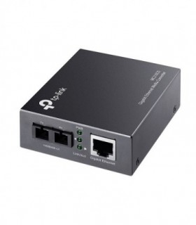 تبدیل فیبر نوری به اترنت گیگابیت و تک حالته تی پی لینک MC210CS