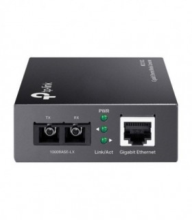 تبدیل فیبر نوری به اترنت گیگابیت و تک حالته تی پی لینک MC210CS