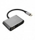 تبدیل Type C به HDMI و VGA فرانت FN-UC2VH202