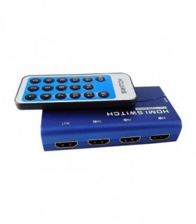 سوئیچ 5 پورت HDMI همراه آداپتور کی نت پلاس KPS715