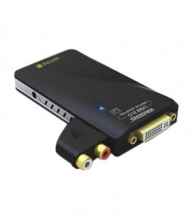 تبدیل USB 2.0 به HDMI و VGA و DVI همراه صدا بافو BF-4917