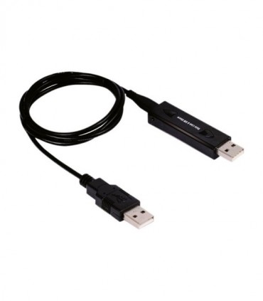 کابل لینک USB 2.0 مدار دار با قابلیت انتقال اطلاعات و اشتراک گذاری KM (اکتیو) فرانت FN-U2KM100