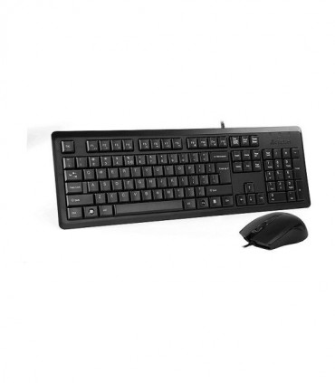 کیبورد و ماوس باسیم ای فورتک KR-9276 با حروف فارسی