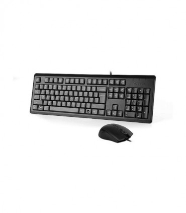 کیبورد و ماوس باسیم ای فورتک KR-9276 با حروف فارسی