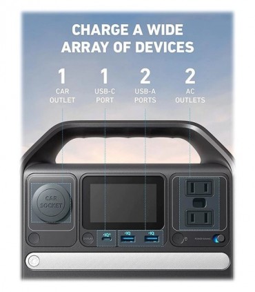 نیروگاه همراه انکر PowerHouse 521 A1720 با ظرفیت 256 وات ساعت