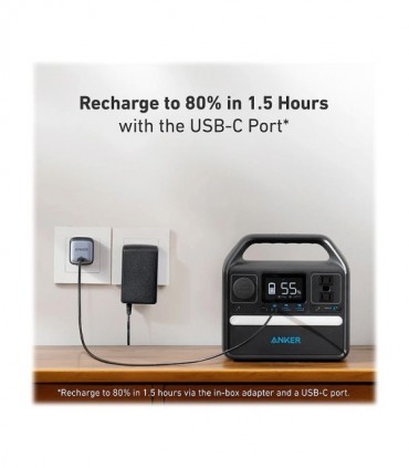 نیروگاه همراه انکر PowerHouse 521 A1720 با ظرفیت 256 وات ساعت