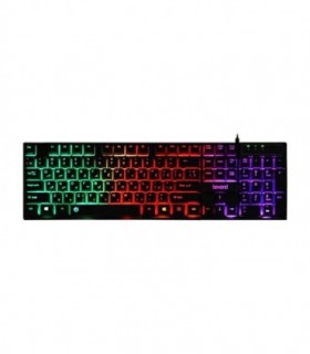 کیبورد باسیم بیاند BK-7120RGB با حروف فارسی