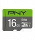 کارت حافظه microSDHC پی ان وای Elite کلاس 10 سرعت 85MBps ظرفیت 16 گیگابایت همراه با آداپتور SD