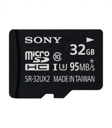 کارت حافظه microSDHC سونی SR-32UX2A کلاس 10 سرعت 95MBps ظرفیت 32 گیگابایت همراه با آداپتور SD