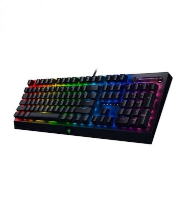 کیبورد باسیم گیمینگ ریزر BlackWidow V3 - Yellow Switch