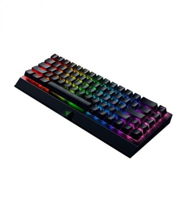 کیبورد بی سیم گیمینگ ریزر BlackWidow V3 Mini - Green Switch