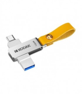فلش مموری کداک USB 3.1 OTG K243C ظرفیت 128 گیگابایت
