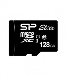 کارت حافظه microSDXC سیلیکون پاور Elite کلاس 10 سرعت 100MBps ظرفیت 128 گیگابایت