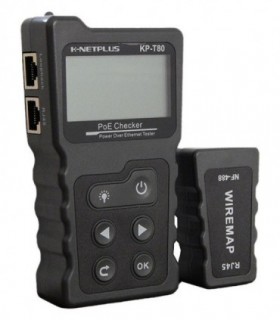 تستر کابل شبکه Rj45 کی نت پلاس KP-T80