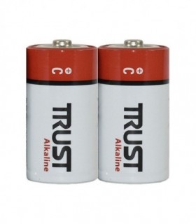 باتری سایز متوسط C آلکالاین تراست بسته 2 عددی
