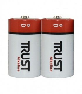 باتری سایز بزرگ D آلکالاین تراست بسته 2 عددی