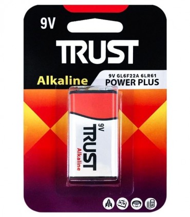 باتری کتابی آلکالاین تراست بسته 1 عددی