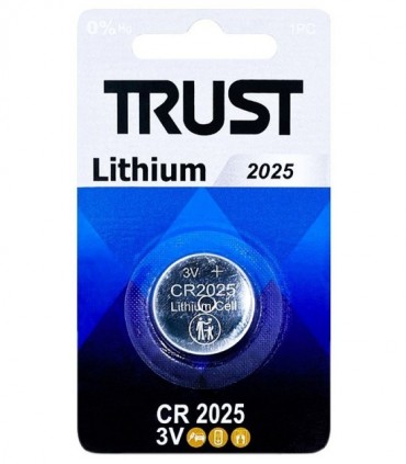 باتری سکه ای CR2025 تراست بسته 1 عددی