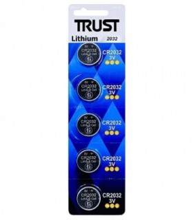 باتری سکه ای CR2032 تراست بسته 5 عددی