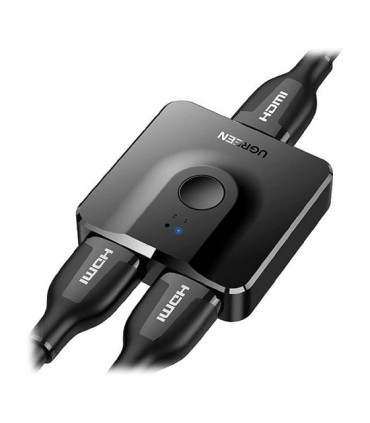 سوئیچ اسپلیتر 2 طرفه HDMI یوگرین 50966 CM217