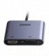 تبدیل USB 3.0 به HDMI و VGA یوگرین 20518 CM449