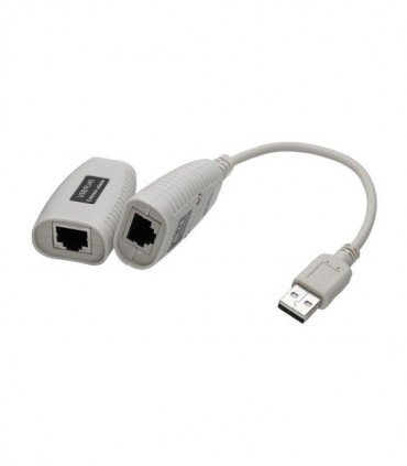 افزایش طول USB 2.0 بر روی کابل شبکه تا 45 متر کی نت K-EXUSB045