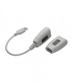 افزایش طول USB 2.0 بر روی کابل شبکه تا 45 متر کی نت K-EXUSB045