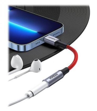 تبدیل Iphone Lightning به جک 3.5 میلی متر یوگرین 70507 US322