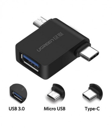 تبدیل Type C - OTG و Mico USB به 3.0 USB یوگرین 30453