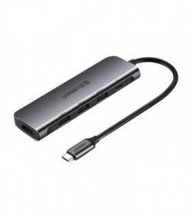 هاب 5 پورت Type C به 3.0 USB با پورت HDMI با قابلیت PD یوگرین 50209 CM136