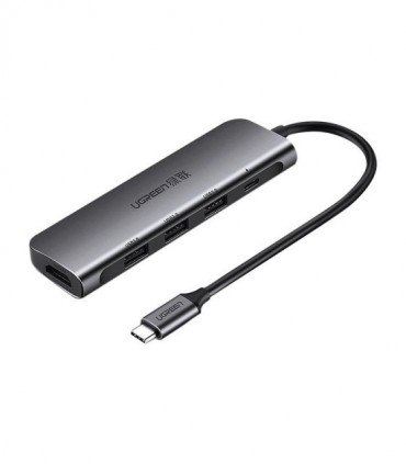 هاب 5 پورت Type C به 3.0 USB با پورت HDMI با قابلیت PD یوگرین 50209 CM136