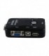 کی وی ام سوئیچ 2 پورت VGA دستی وی نت