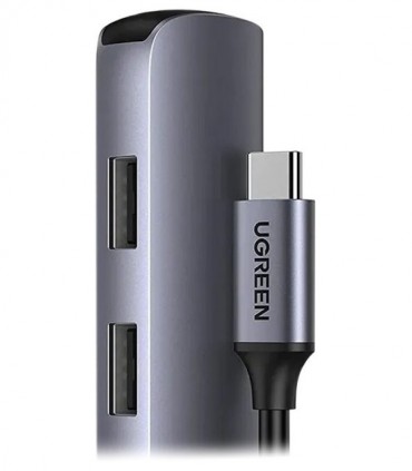 هاب 5 پورت Type C به USB 3.0 با پورت HDMI یوگرین 20197 CM417