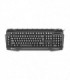 کیبورد باسیم گیمینگ گرین GK702-RGB با حروف فارسی