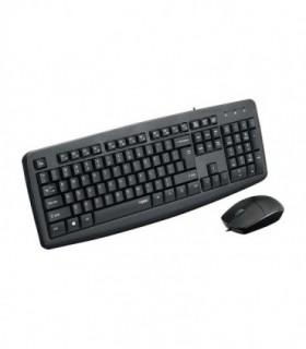 کیبورد و ماوس باسیم رپو NX1600 با حروف فارسی