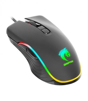 ماوس باسیم گیمینگ گرین GM605 RGB