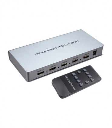 سوئیچ کواد 4 پورت HDMI کی نت K-SWHDQ004
