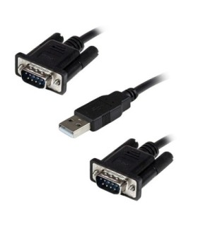 کابل تبدیل USB به دو پورت سریال RS232 بافو BF-816