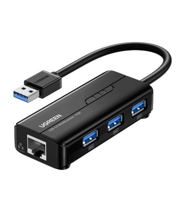 هاب 4 پورت USB 3.0 با پورت LAN یوگرین 20265