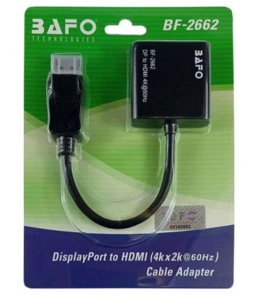 تبدیل DisplayPort به HDMI با رزولوشن 4K بافو BF-2662
