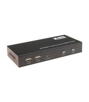 کی وی ام سوئیچ 2 پورت HDMI اتوماتیک کی نت K-SWKH402