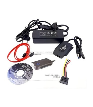 تبدیل USB 3.0 به SATA و IDE همراه آداپتور امگا